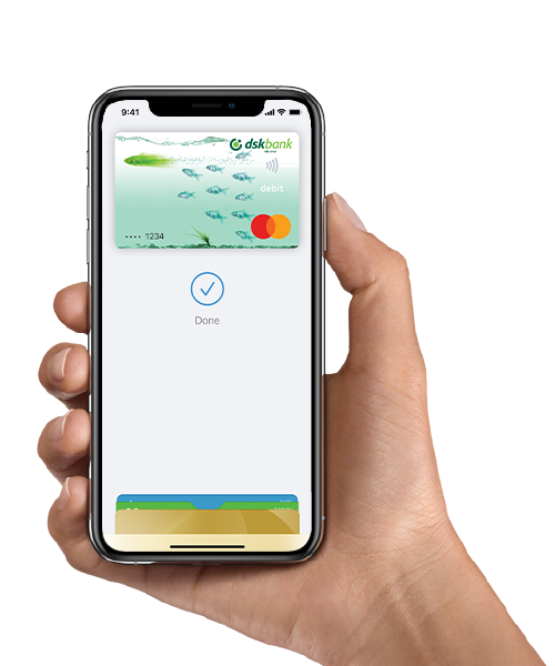 ДСК Банка Apple Pay Apple Wallet DSK Bank